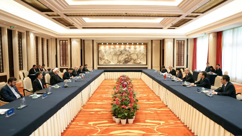 张军会见出席第二十次上合组织成员国最高...